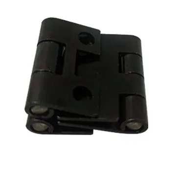 HM1227 America Triaxial Quadruple engsel lentur lipat besi kabinet Plating Chassis hitam 86*35*1.5mm