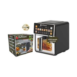 Freidora de Aire Hoffmans de 8L con Cajón, 220V 2200W, Temperatura Ajustable, Ventana Visible, Pantalla Táctil LCD, Horno Doméstico Inteligente, África Occidental, Hoffmans HM-79 - Product Image 5