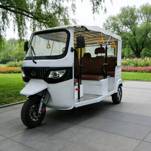 TUKTUK Cinese per Adulti, Aperto o Coperto, Triciclo Taxi per 6 Passeggeri, Bus per Gite Turistiche - Product Image 1