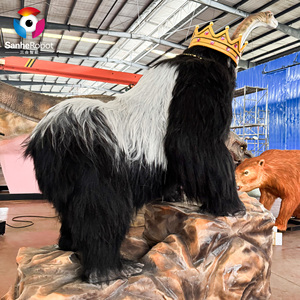 Công viên giải trí silicon cao su animatronic thực tế Vua Kong mô hình animatronic goriila mô hình - Product Image 5