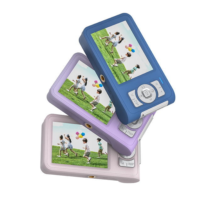 Portable 50MP Retro Digital Camera for Teens 2.8 Inch Compact Digital Camera with SD Card Memory CCD Portable Digital Camera