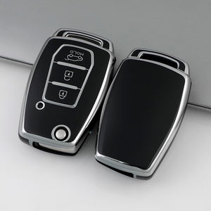 Coque de protection pour clé de voiture en TPU souple de qualité supérieure pour SsangYong Korando Rexton Kyron ACTYON Stavic porte-clés porte-clés accessoires de sac - Product Image 1