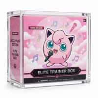Boîte de protection en acrylique anti-rayures pour booster ETB avec couvercle magnétique puissant, support transparent pour collection de cartes