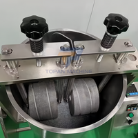 10L 25L 60L 100L professionnel chocolat pâte fabricant beurre de cacao broyage raffineur Machine café cacao haricot pierre moulin Melanger