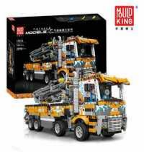 Set di blocchi da costruzione Mud King, modello di camion giocattolo in scala 1:16, per età da 8 a 13 anni, unisex, in plastica ABS, MOC0124 - Product Image 1
