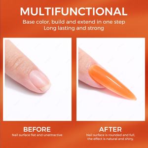 JTING Set de Gel Constructor de Uñas en Caja con Carta de Colores Gratuita, Colección de Otoño, 12 Colores de Gel Constructor para Uñas, Sin TPO ni HEMA, 30G, Esmalte de Uñas en Gel OEM - Product Image 5