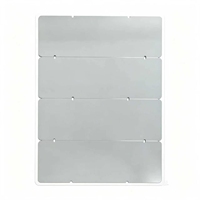 Circuit imprimé MCPCB en aluminium sur mesure OEM avec 4 LED, épaisseur de la plaque 1,0 mm, cuivre gravé 35 μm pour éclairage LED