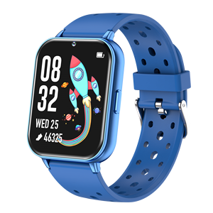 Montre connectée pour enfants avec écran de 1,83 pouces, plus de 100 modes sportifs, assistant vocal IA, moniteur de fréquence cardiaque et de sommeil, SOS, caméra - Product Image 4