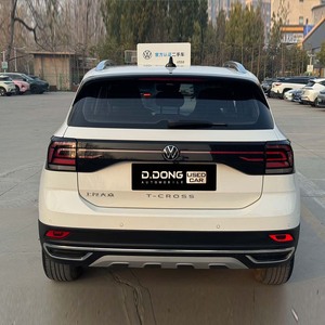 SUV compact d'occasion <span class=keywords><strong>2021</strong></span> à faible kilométrage, <span class=keywords><strong>T</strong></span>-<span class=keywords><strong>cross</strong></span> 1.5L automatique, édition confort, moteur turbo, voiture à essence d'occasion, toit ouvrant panoramique pas cher - Product Image 3