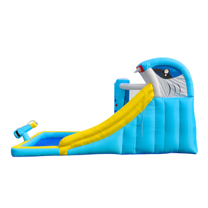 Petit lit de saut monstre extérieur Divertissement <span class=keywords><strong>garde</strong></span> du <span class=keywords><strong>corps</strong></span> aérien avec petit toboggan gonflable Trampoline matelas château enfants - Product Image 3