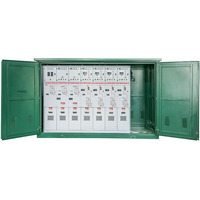 XGN66-12 Subestación Prefabricada Compacta de Estilo Europeo de 12kV, Caja de Distribución de Energía, Equipo de Distribución de Energía con Clasificación IP3X, 1 Año de Garantía