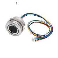 Sensor Biométrico Capacitivo de Huellas Dactilares BFM543E, 256 Niveles de Gris, Módulo LED Impermeable para Cerraduras Inteligentes y Terminales de Control de Acceso