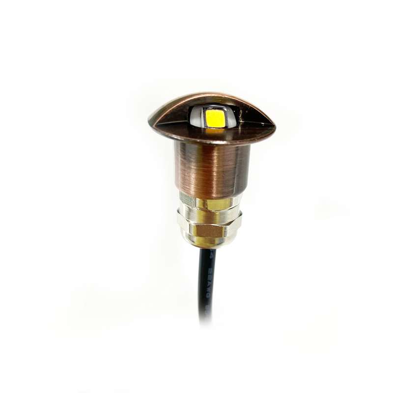 Acier inoxydable finition bronze