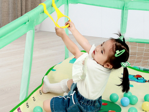 2024 moderne grand Portable multifonctionnel nouveau Design sécurité enfants pliable en plastique intérieur jouer cour clôture bébé jouer stylo - Product Image 6