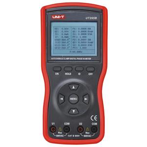 UNI-T UT265B แคลมป์มิเตอร์วัดแรงดันไฟฟ้า 2 เฟสอัจฉริยะ 20A 600V พร้อมฟังก์ชัน Data Hold อินเทอร์เฟซ RS-232 - Product Image 2