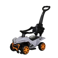 Voiture électrique à quatre roues pour enfants JIANFAN, en matériau PP, pour les âges de 0 à 13 ans, rechargeable, télécommande, deux places