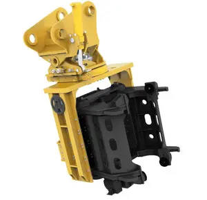 Macchina per palificazione tipo laterale escavatore idraulico pila martello impugnatura laterale foglio laterale vibro martello - Product Image 1