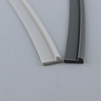 Bande de joint d'étanchéité en caoutchouc de silicone en forme de T personnalisée, flexible et étanche, pour meubles, armoires et fenêtres