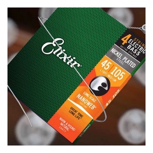 Corde <span class=keywords><strong>per</strong></span> Basso Elettrico Jelo GS-4 14077 in Acciaio Nichelato <span class=keywords><strong>per</strong></span> Chitarre Basso Elettrico, Ukulele e <span class=keywords><strong>Accessori</strong></span> <span class=keywords><strong>per</strong></span> Strumenti - Product Image 3