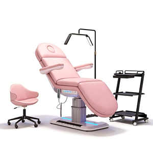 Poltrona Elettrica Moderna di Lusso per Estetista, Sedia per Cosmetologia, Lettino Cosmetico di Lusso, Lettino per Trattamenti Viso, Lettino per Trattamenti di Bellezza - Product Image 5