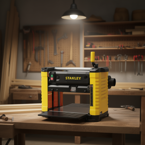 Raboteuse à bois Stanley 180 mm à épaisseur réglable pour usage en atelier - Product Image 3