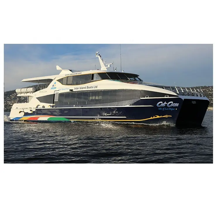 Grandsea Kapal Facial 300 Tempat Duduk Penumpang Catamaran Aluminium untuk Dijual Kapal Transportasi