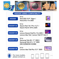 Étui antichute HGD pour iPad A16 2025 11e génération 11 pouces, étui de protection pour iPad 10e génération 2022 10,9 pouces