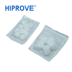 Boule de <span class=keywords><strong>coton</strong></span> absorbante stérile à usage médical jetable blanche 1g pour usage chirurgical en milieu hospitalier - Product Image 3