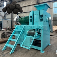 Vente directe d'usine de charbon de minerai de charbon de fer en poudre faisant la machine de fabrication de briquettes de charbon de bois