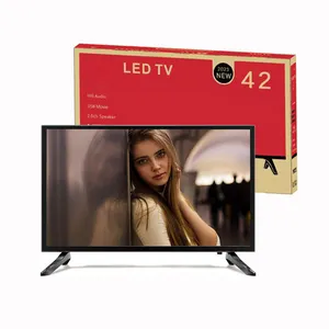 Tv pintar Oem kustom portabel Tiongkok Tv pintar 42 inci Tv pintar 4k Ultra Hd Lcd Led