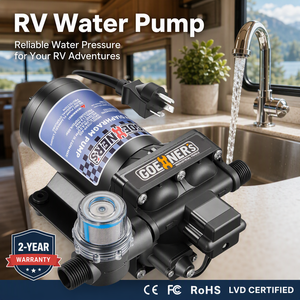<span class=keywords><strong>Pompe</strong></span> à <span class=keywords><strong>eau</strong></span> potable automatique à diaphragme basse pression 12V DC pour camping-car, <span class=keywords><strong>caravane</strong></span>, bateau, yacht - OEM - Product Image 1