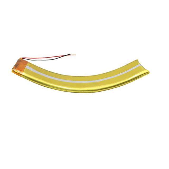 Curved Flexible Lipo Battery 4030112 1800mah 3.7v 6.66wh for Smart Glasses Smart Safety Helmet