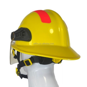 Casco da Vigili del Fuoco con Visiera, Rivestimento Antiurto, Resistente all'Usura, Ignifugo, Certificato CE EN443 per Pompieri e Soccorritori - Product Image 6