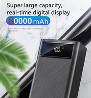 Baterías Portátiles de 50000 mAh, Banco de Energía Desechable de Carga Rápida para Teléfono