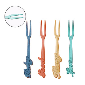 Ensemble de <span class=keywords><strong>vaisselle</strong></span> en blé personnalisable comprenant cuillère fourchette couteaux tasse bol assiettes baguettes boîte en papier pour hôtel restaurant usage alimentaire - Product Image 3