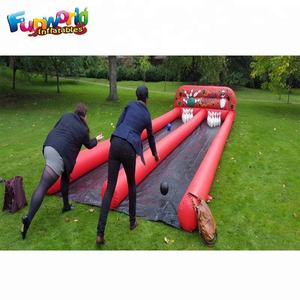 Grande arène sportive gonflable extérieure pour les jeux <span class=keywords><strong>de</strong></span> bowling humains passionnants <span class=keywords><strong>de</strong></span> bowling - Product Image 6