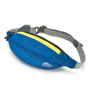 Sac de téléphone de cyclisme avec logo personnalisé sac banane en nylon de taille mini sac ceinture de course sport sac de taille étanche pour femmes hommes