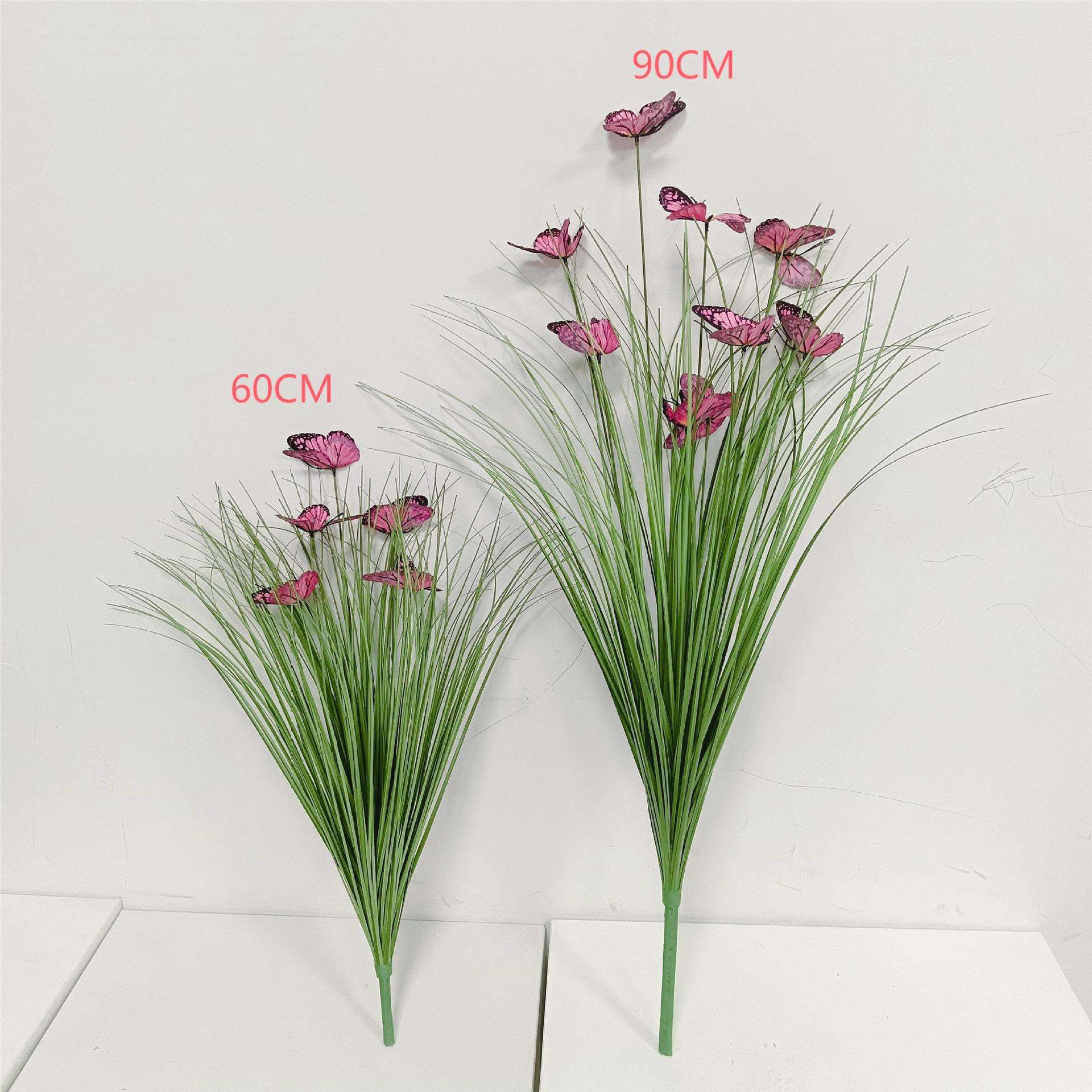 Butterflys spring pink head