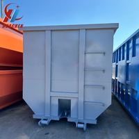 Personnalisation du commerce de gros 15-40 verges cubes conteneur à déchets empilable benne à roulettes avec haute performance