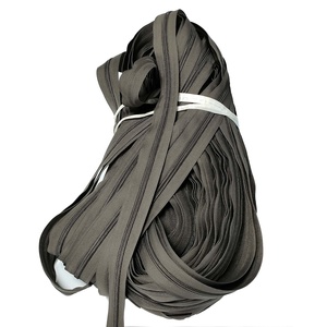 5 # cremallera personalizada Nylon largo llevar bolsa rollo cremallera para bolsa de deporte mochila cremallera rollos negro cadena larga cremalleras de nailon - Product Image 1