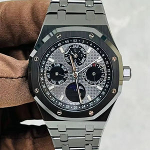 Reloj Mecánico para Hombre de Alta Calidad 2025, Diseño de Lujo con Bisel de Cerámica Negra, Correa de Alta Resistencia al Desgaste, Caja de Latón de 41 mm, Esfera Fabricada - Product Image 1