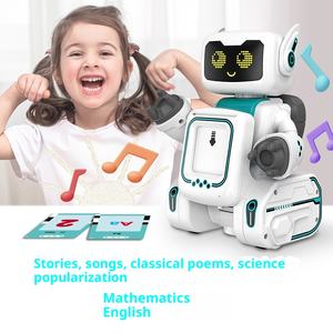 Le Neng K44 Cross-border Controle Remoto Inteligente de quatro rodas Sliding Robot Card Learning Voice Interactive Puzzle Robot - Product Image 5