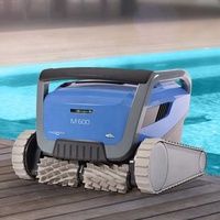 Robot nettoyeur de piscine automatique Dolphin M600 fabriqué en Chine, efficace, avec brosse active, aspirateur pour piscine, pour piscina