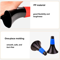 Cônes d'agilité en plastique multicolores de haute qualité de la marque DZH pour l'entraînement au dribble de basketball avec des cônes Rip durables 23,5x17cm