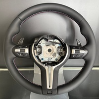Volant de direction en cuir de performance pour voitures BMW F15 F20 F30 F31 F40 E83 E70 E90 E91 330i X1 X2 X3 X4 X5 X6 - Vente en gros