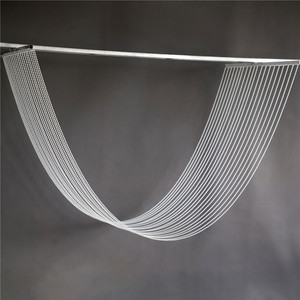 Rideau de perles acryliques suspendu en gros pour <span class=keywords><strong>plafond</strong></span>, idéal pour la décoration de salles de <span class=keywords><strong>mariage</strong></span>, d'hôtels, de fêtes et de scènes. - Product Image 1