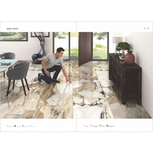 Dalle en pierre frittée beige Paramount 15 mm, 800x2400 mm, carreaux en porcelaine émaillée pour dessus de table de luxe - Product Image 4