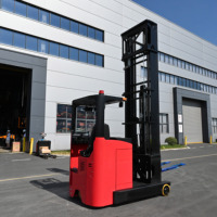 2.5 Tonluk Elektrikli Reach Forklift 2000kg 11m Maksimum Kaldırma Yüksekliği Yan Kaydırıcı Yüksek Raflı Depo Depolama CE