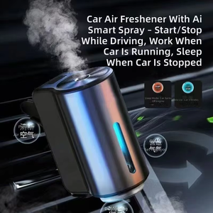 360 °   Diffuseur de parfum d'ambiance pour voiture Coverage Natural Cologne avec recharges d'aromathérapie - Product Image 4