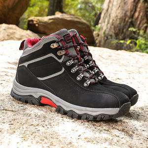 Chaussures de course sur sentier de style montagne pour hommes, en maille respirante, avec semelle Popcorn hautement élastique et absorbant les chocs, pour la randonnée et le trekking en plein air - Product Image 5